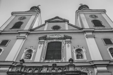 Macaristan, if 'teki St.Bernard' ın sarnıç kilisesi. Yüksek kalite fotoğraf