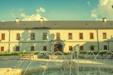 Macaristan, if 'teki Başpiskopos Sarayı. Yüksek kalite fotoğraf