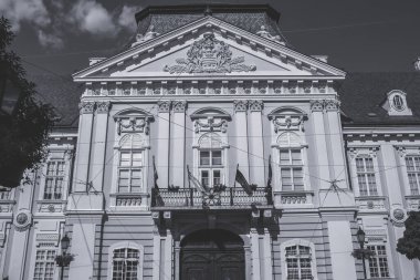 Macaristan, Szekesfehervar 'daki Piskoposluk Sarayı. Yüksek kalite fotoğraf. Yüksek kalite fotoğraf