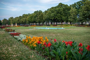 Macaristan, Szolnok 'a park et. Yüksek kalite fotoğraf