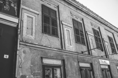 Macaristan 'ın Szekesfehervar kentinin merkezi. Yüksek kalite fotoğraf