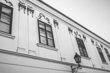 Szekesfehervar şehrindeki tarihi bina. Yüksek kalite fotoğraf