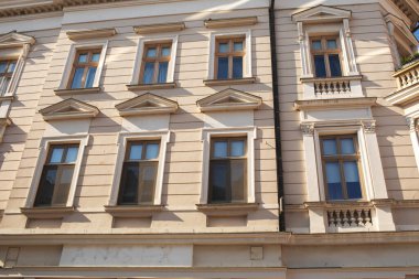 Macaristan 'ın Szekesfehervar kentindeki tarihi bina. Yüksek kalite fotoğraf