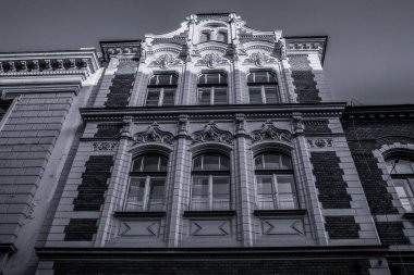 Macaristan 'ın Szeged kentindeki tarihi bina. Yüksek kalite fotoğraf