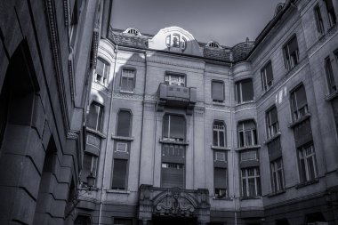 Macaristan 'ın Szeged kentindeki tarihi bina. Yüksek kalite fotoğraf