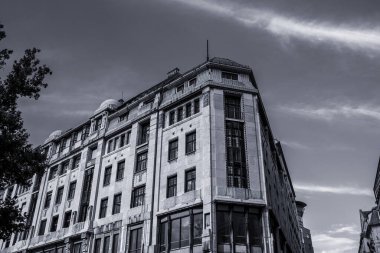 Historic buildings in the streets of Budapest.Summer season,2023. High quality photo