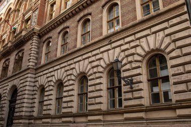 Historic buildings in the streets of Budapest.Summer season,2023. High quality photo