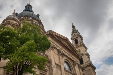 Budapeşte 'deki Szent Istvan Bazilikası. Mayıs 2024. Yüksek kalite fotoğraf