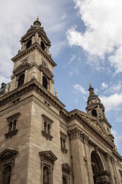 Budapeşte 'deki Szent Istvan Bazilikası. Mayıs 2024. Yüksek kalite fotoğraf