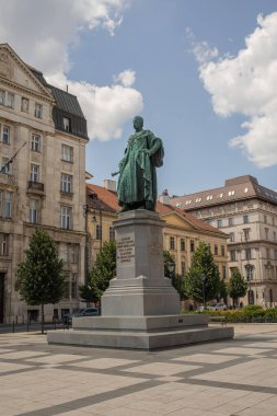 Budapeşte, Macaristan - 24 Mayıs 2024: Joszef Nador Ter. Yüksek kalite fotoğraf