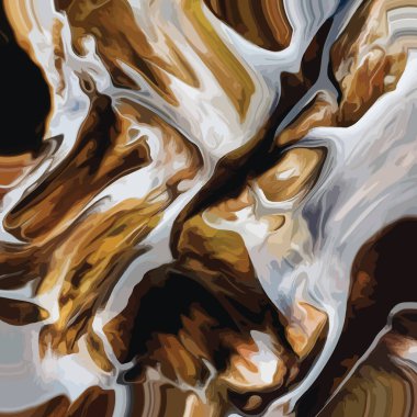 Soyut eski suluboya mermer desenli arka plan. kahverengi hayvan derisi dokusu. Sanat tasarımı. eşarp, mermer, kumaş, giysi, halı, yer, elbise, dijital baskı için