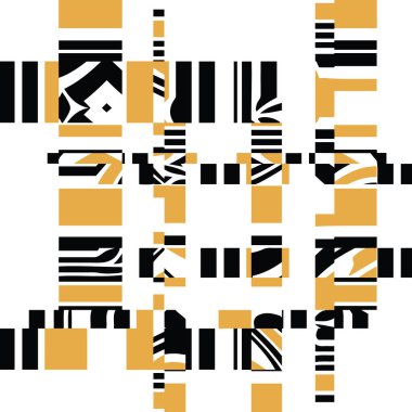 Soyut renksiz geometrik çizgili desen. Grunge çizgili fırça darbeleri. Geleneksel etnik moda kıyafetleri. halı, nakış, tekstil, ambalaj, dekorasyon, arkaplan, elbise.