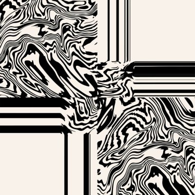 Zebra desenli tasarım, eşarp, bandana, halı, yastık, çorap, tekstil kumaş deseni, vahşi hayvan dokusu kaplanı. Soyut vektör moda sanatı vahşi cilt. dalgalı egzotik renkli doku