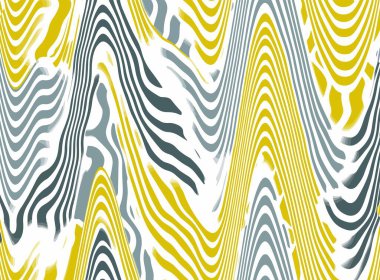 Zebra desenli tasarım, eşarp, bandana, halı, yastık, çorap, tekstil kumaş deseni, vahşi hayvan dokusu kaplanı. Soyut vektör moda sanatı vahşi cilt. dalgalı egzotik renkli doku