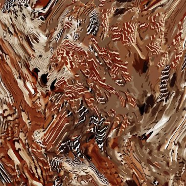 Hayvan derisi deseni. Geometrik kuş tüyü. Soyut etnik tasarım. Dokulu vahşi yaşam tasarımı. Soyut egzotik Afrika safarisi. Eski moda hayvan derisi. Tekstil dekoru