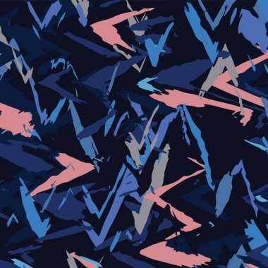 Dalgalı çizgilerin renkli parlak vektör arkaplanı. Soyut moda dokusu. mermer, duvar kağıdı, geometrik desen, eşarp, halı, yastık, bandana, kumaş, giysi, baskı, tekstil, pankart vs..