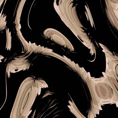 Kahverengi çiçek sanatı. Karışık yüzey arka planı. Moda dijital baskı. Kumaş, eşarp, fular, tekstil, tasarım, tuval, mermer, afiş, kapak, kart, duvar kağıdı için. harika illüstrasyon resmi