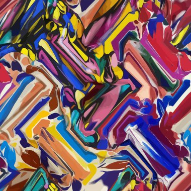 Dalgalı çizgilerin renkli parlak vektör arkaplanı. Soyut ipek eşarp modası. mermer, duvar kağıdı, geometrik desen, eşarp, halı, yastık, bandana, kumaş tekstil, giysi, mendil izleri vs.