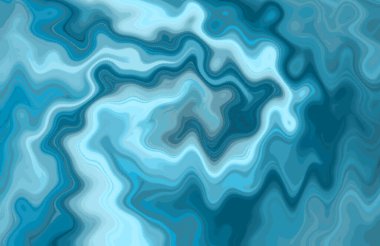 Soyut mavi akrilik sıvı mermer yüzey tasarımı. Arka planda renkli dalgalar var. yaratıcı fırça darbesi sanatı. Resim sanatı