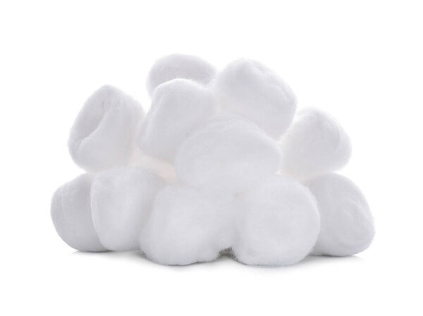 вата изолирована на белом фоне
.