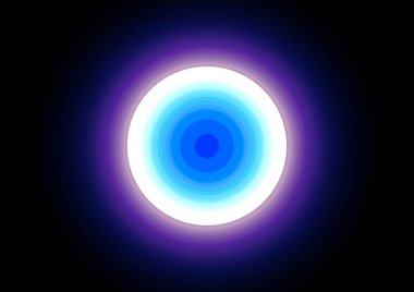 soyut vektör dairesi mavi ışık modern aydınlık daire arkaplan. Çizim vektörü tasarımı arkaplanı.