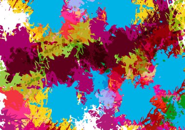 Soyut vektör sıçratma renk arkaplan tasarımı. Mürekkep sıçraması tasarım arka planı. illüstrasyon vektör tasarımı.