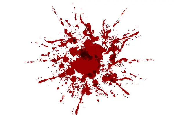Vetor Abstrato Respingo Design Fundo Cor Vermelha Design Cor Sangue — Vetor de Stock