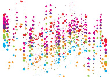 Soyut vektör sıçratma renk arkaplan tasarımı. illüstrasyon vektör tasarımı.