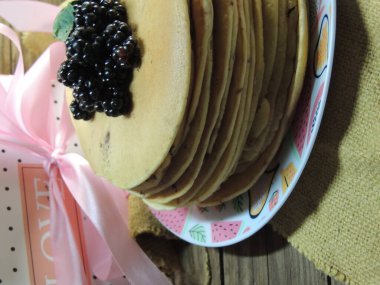 Tatlının mutfak fotoğrafı.