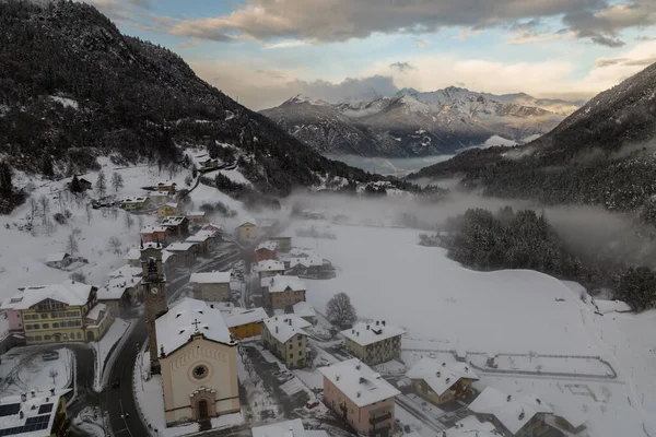 Italienska Berguzzo Alperna Adamello Brenta Park Dolomiter Alperna Trentino — Stockfoto