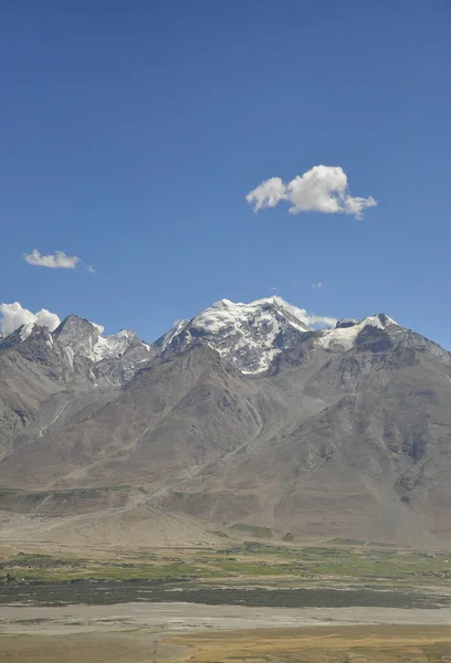 Paisaje Hermosas Montañas Padum Valle Zanskar Ladakh Con Hermosas Montañas — Foto de Stock