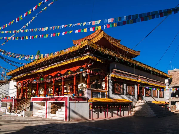 Ladakh India Giugno 2022 Gompa Locale Monastero Mercato Leh — Foto Stock