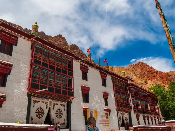 Ladak Indie Června 2022 Interiéry Kláštera Thikse Gompa Nebo Thikse — Stock fotografie