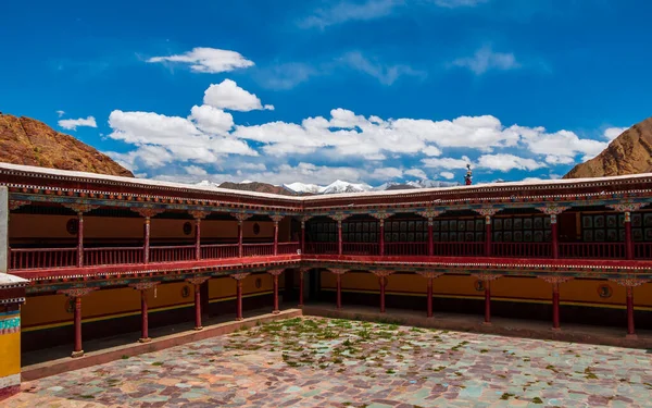 Ladakh Hindistan Haziran 2022 Thikse Gompa Thikse Manastırı Merkezi Ladakh — Stok fotoğraf