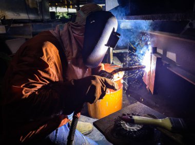 Kaynakçı Yeterlilik Testi (WQT) Fabrikada Kaynağa Başlamadan önce, İşlem Akımı Cored Arc Welding (FCAW) ile.