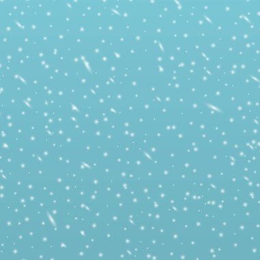 Şeffaf arkaplanda beyaz kar yağıyor