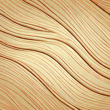 Düğümlü hafif ahşap doku arkaplanı - Vektör illüstrasyonu