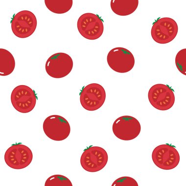 İzole edilmiş beyaz arkaplanda domatessiz şablon vektör dosyası. Duvar kağıdı, ev dekorasyonu, sanat, baskı, ambalaj tasarımı, moda vs. için kullanılabilir..