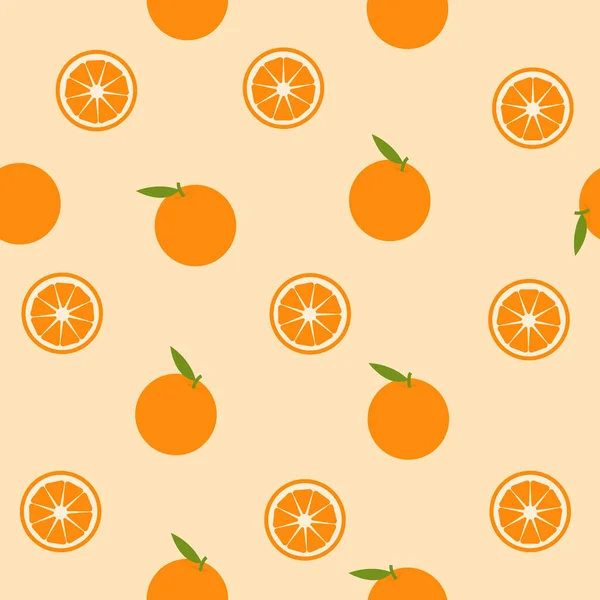 Orange Pattern Vector File Bright Background Can Used Wallpaper Home — Stock Vector
