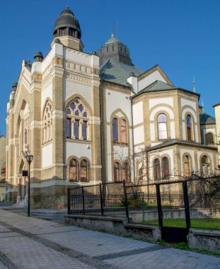 Nitra Sinagogu. Tarihi yapılar kültürel aktiviteler için merkez olarak kullanılır. Nitra. Slovakya.