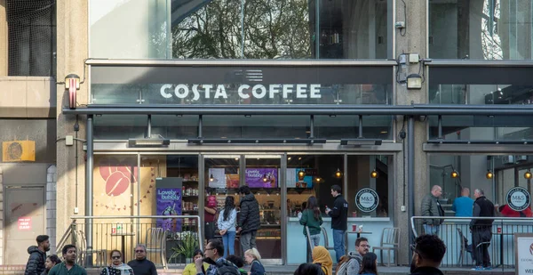 Лондон Великобритания Мая 2023 Года Директор Кофейни Costa Лондоне Costa — стоковое фото