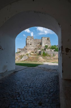 Ruins of the Levice Castle. Levicky hrad, Slovakia. clipart