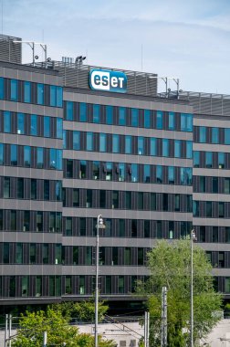 Bratislava, Slovakya - 10 Mayıs, 2025: ESET siber güvenlik alanında uzman bir yazılım şirketidir..
