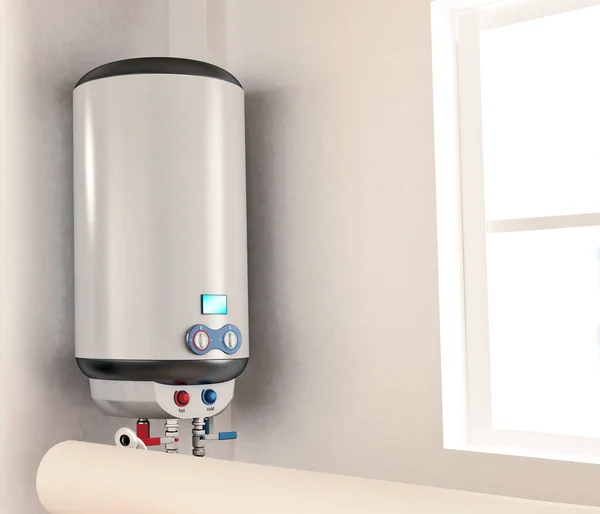 Water Heater Hanging Wall Illustration — Stock Photo, Image