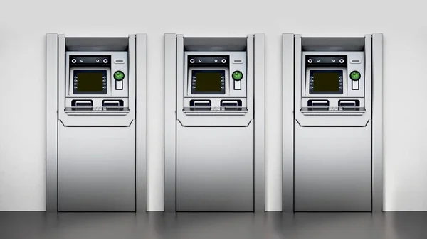 Geldautomaten Oder Geldautomaten Illustration — Stockfoto