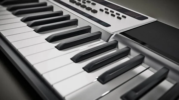 Современный Общий Дизайн Музыкальной Клавиатуры Иллюстрация — стоковое фото