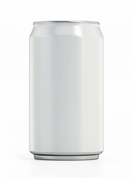 Bílá 330 Plechovka Limonády Prázdný Balíček Pro Vaše Vlastní Návrhy — Stock fotografie