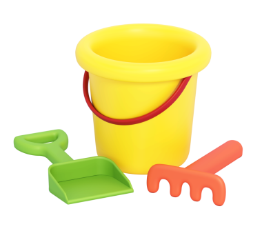 Bahçe araçlarının 3 boyutlu canlandırması