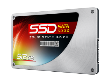 Beyaz arka plan üzerinde izole Ssd katı hal sürücüler.