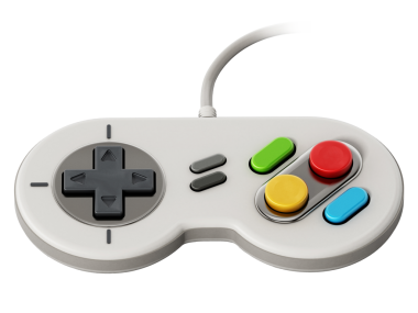 Beyaz arka planda izole edilmiş klasik kablo oyun sahası. 3B illüstrasyon.